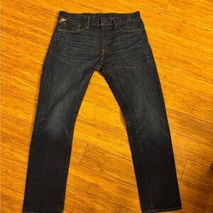 Ralph Lauren denim and supply Men's Dark Blue Jeans worn once 31/30